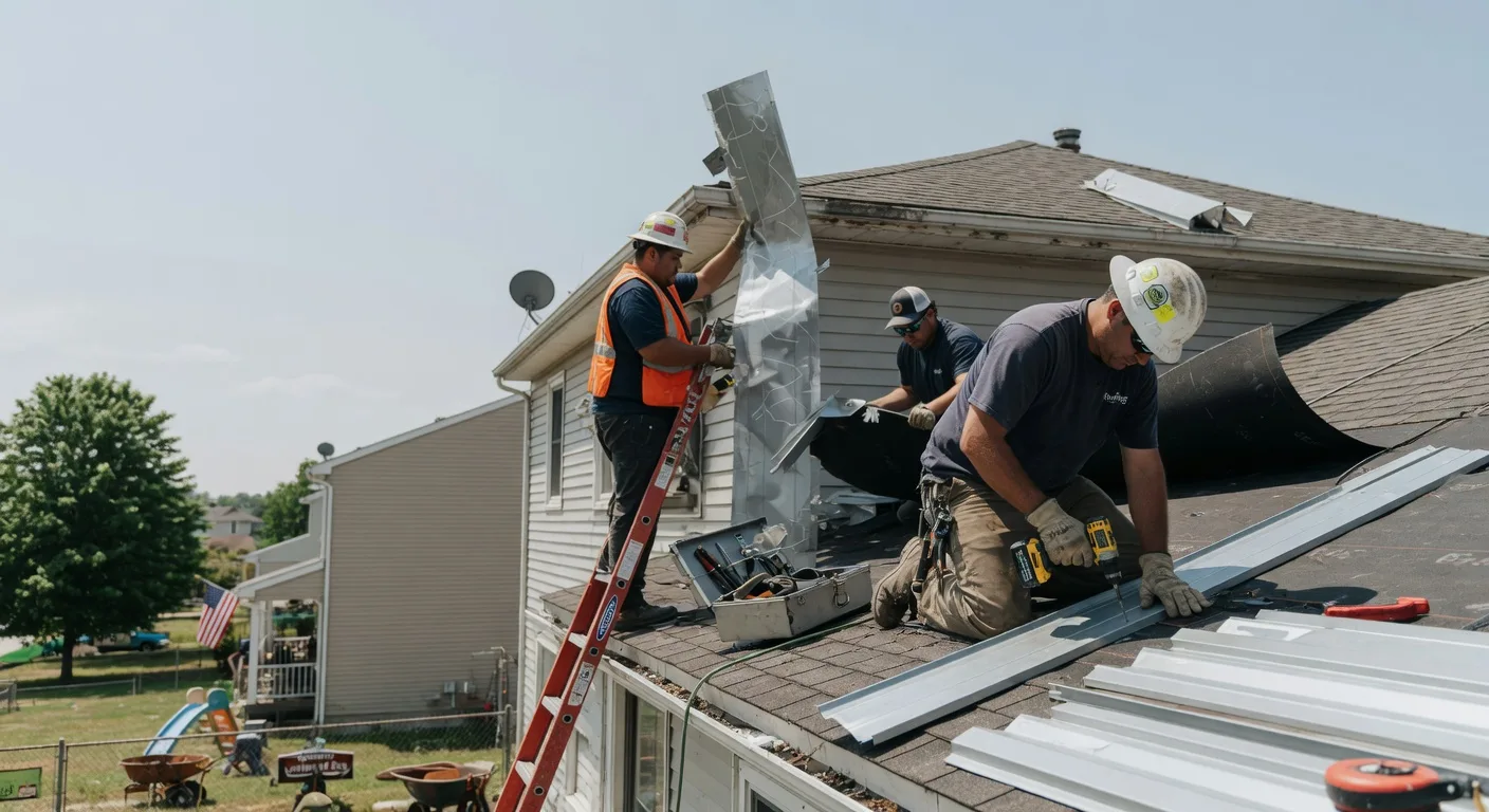 Metal Roofing Installation in Harper, KS near me